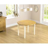 Ex-Display Genoa 100cm Drop Leaf Extending Dining Table