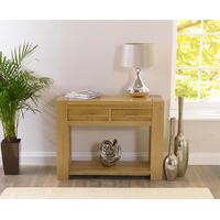 Ex Display Thames Solid Oak Console Table