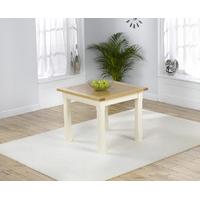 Ex-Display Eton 90cm Solid Pine and Ash Kitchen Table
