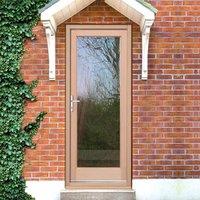 EXTERIOR Hemlock Full Pane Door - Fit Your Own Glass