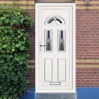 exterior pvc lomond three agate door