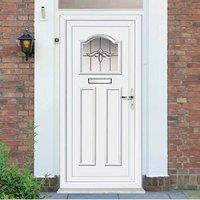 External Pvc Brora Crystal Petals Door