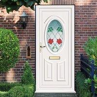 External Pvc Doon Climbing Rose Door