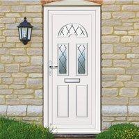 Exterior Pvc Lomond Three Diamond Lead Door