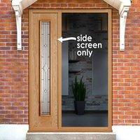 Exterior Universal Oak Side Frame with Leadwork Double Glazing