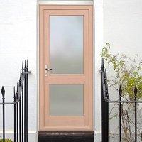 EXTERIOR Hemlock 2XGG Door - Fit Your Own Glass