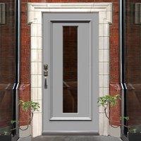 Exterior Victorian Pankhurst Made to Measure Door - Fit Your Own Glass - 1 Pane