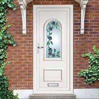 Exterior pvcu Orrin Floral Trail Door