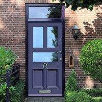 Exterior Victorian Faraday Made to Measure Door - Fit Your Own Glass - 3 Pane