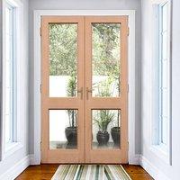 EXTERIOR Hemlock 2XGG Door Pair - Fit Your Own Glass