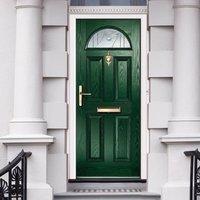 External Virtuoso Chilton One Asti Composite Door, Shown in Green