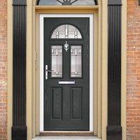 external virtuoso chilton three bienno composite door shown in anthrac ...