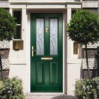 External Virtuoso Clifton Massimo Composite Door, Shown in Green