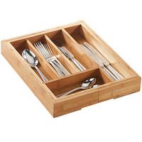 Expanding Wooden Cutlery Tray