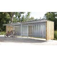 EXTENSION UNIT TO B11c (CYCLE/MOTORBIKE SHELTER WOODEN SIDES)