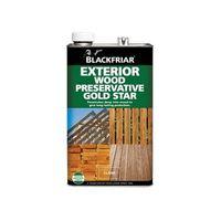 EXT Wood Preserver Gold Star Clear 5 Litre