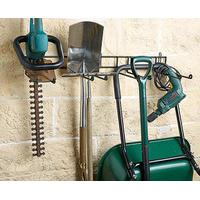 Extra-Strong Wall-Mounted Tool Rack, Iron