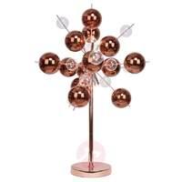 explosion interesting table lamp in copper