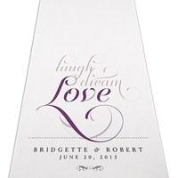 Expressions Personalised Aisle Runner