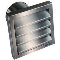 Extractor hood with backflow flap Stainless steel Suitable for pipe diameter: 10 cm Wallair N31845