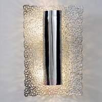 Exclusive wall lamp Utopistico in silver