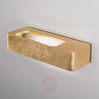 exclusive lingotto wall light gold