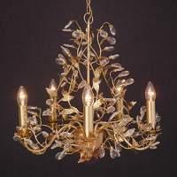 Exquisite chandelier Buono 5-bulb, gold