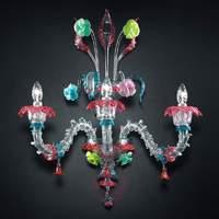 extravagant ca rezzonico wall light multi colour