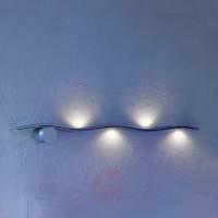 Exclusive LED wall light Fluid, aluminium