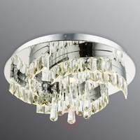 extraordinary led crystal ceiling light febe