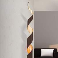 Exclusive floor lamp Nerry with gold leaf