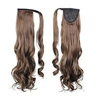 Excellent Quality Synthetic Clip In Ponytail 26 Inch Long Curly Hairpiece