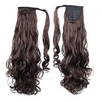 Excellent Quality Synthetic Clip In Ponytail 26 Inch Long Curly Hairpiece