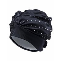 Exclusive Swim Cap - Black and Silver