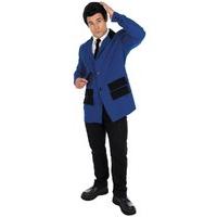 Extra Large Blue Men\'s Teddy Boy Costume