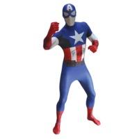 Extra Large Captain American Official Morphsuit