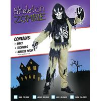 Extra Large Children\'s Skeleton Zombie Costume