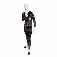 Extra Extra Large Black & White Gangster Official Morphsuit