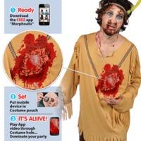 Extra Large Men\'s Beating Heart Indian Costume By Morpsuits