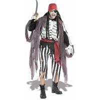 extra large mens ghost ship pirate costume