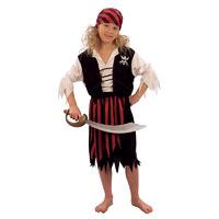 Extra Large Girls Pirate Girl Costume