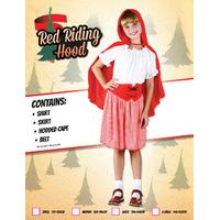 Extra Large Girls Red Riding Hood Costume