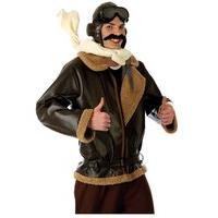 Extra Large Men\'s War Time Fighter Pilot Costume