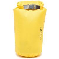 exped expedition 5l dry fold bag yellow