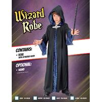 Extra Large Black Children\'s Wizard Robe