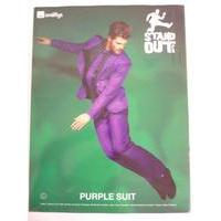 extra large mens purple suit