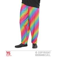 Extra Large 1980\'s Adult\'s Rainbow Baggy Pants