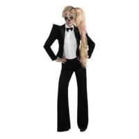 Extra Small Ladies Lady Gaga Tuxedo Costume