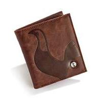 Executive Brown Football Wallet