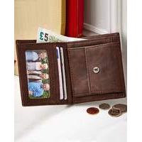 Executive Brown Football Wallet